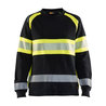 BLÅKLÄDER naisten highvis college musta/huomiokeltainen